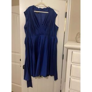 Elegant Blue Sleeveless Top